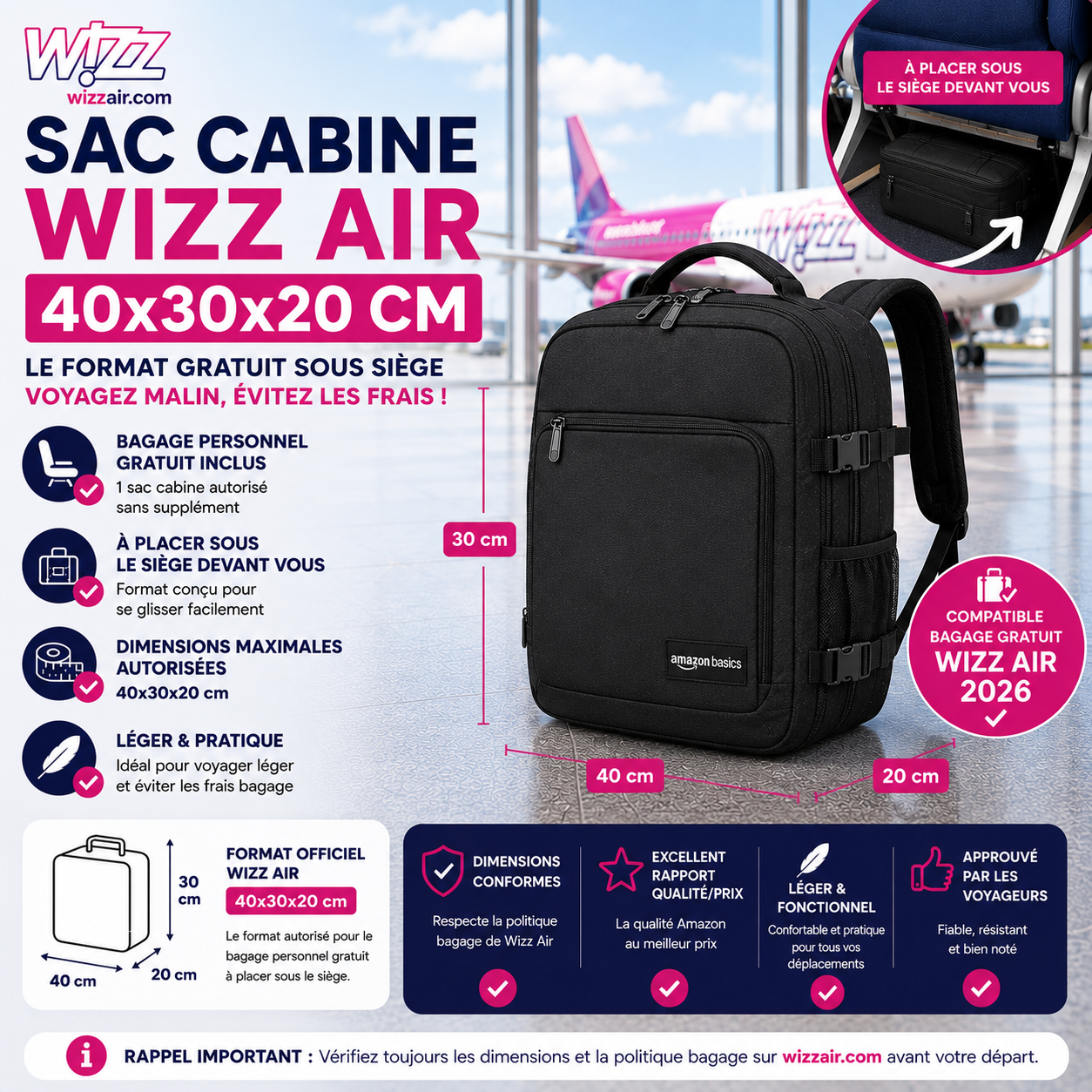 Amazon Basics Wizz Air