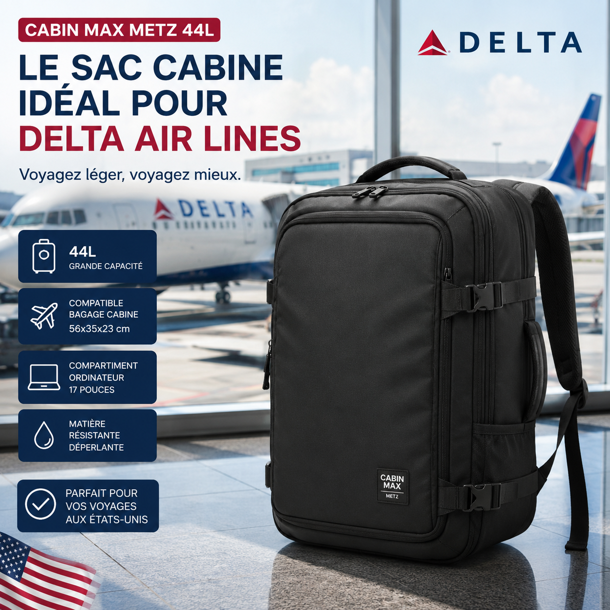 Cabin Max Metz Delta Air Lines