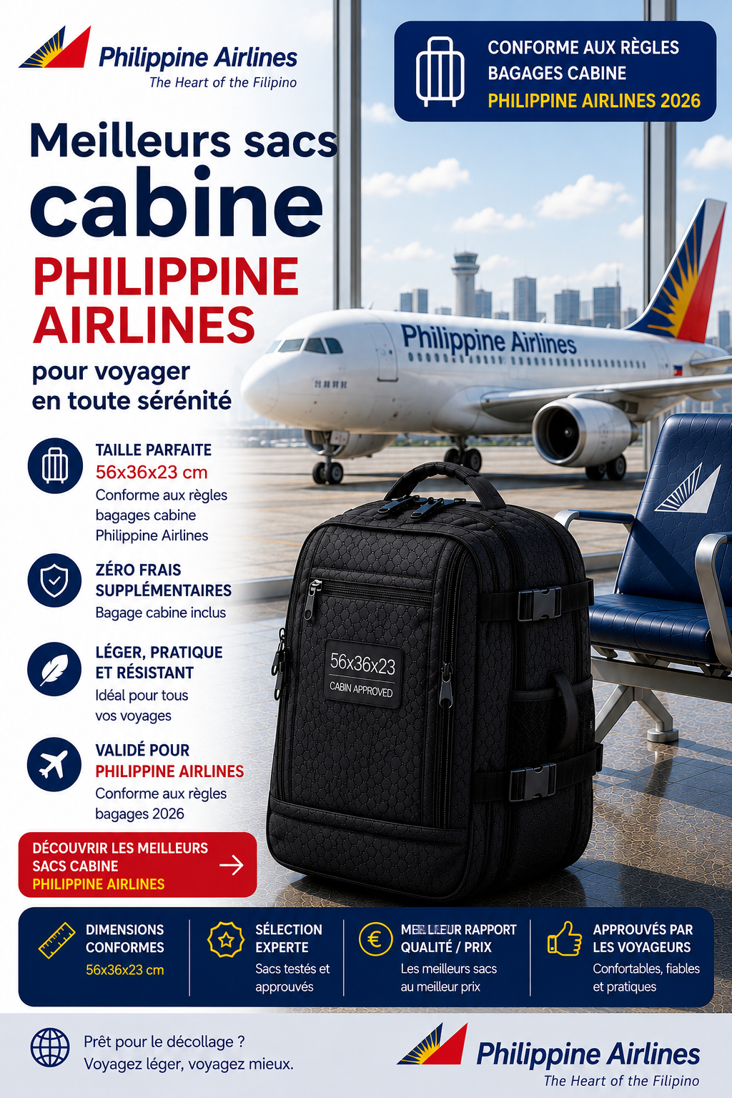 Bagage cabine Air China 2026 dimensions poids autorisé et sac cabine compatible