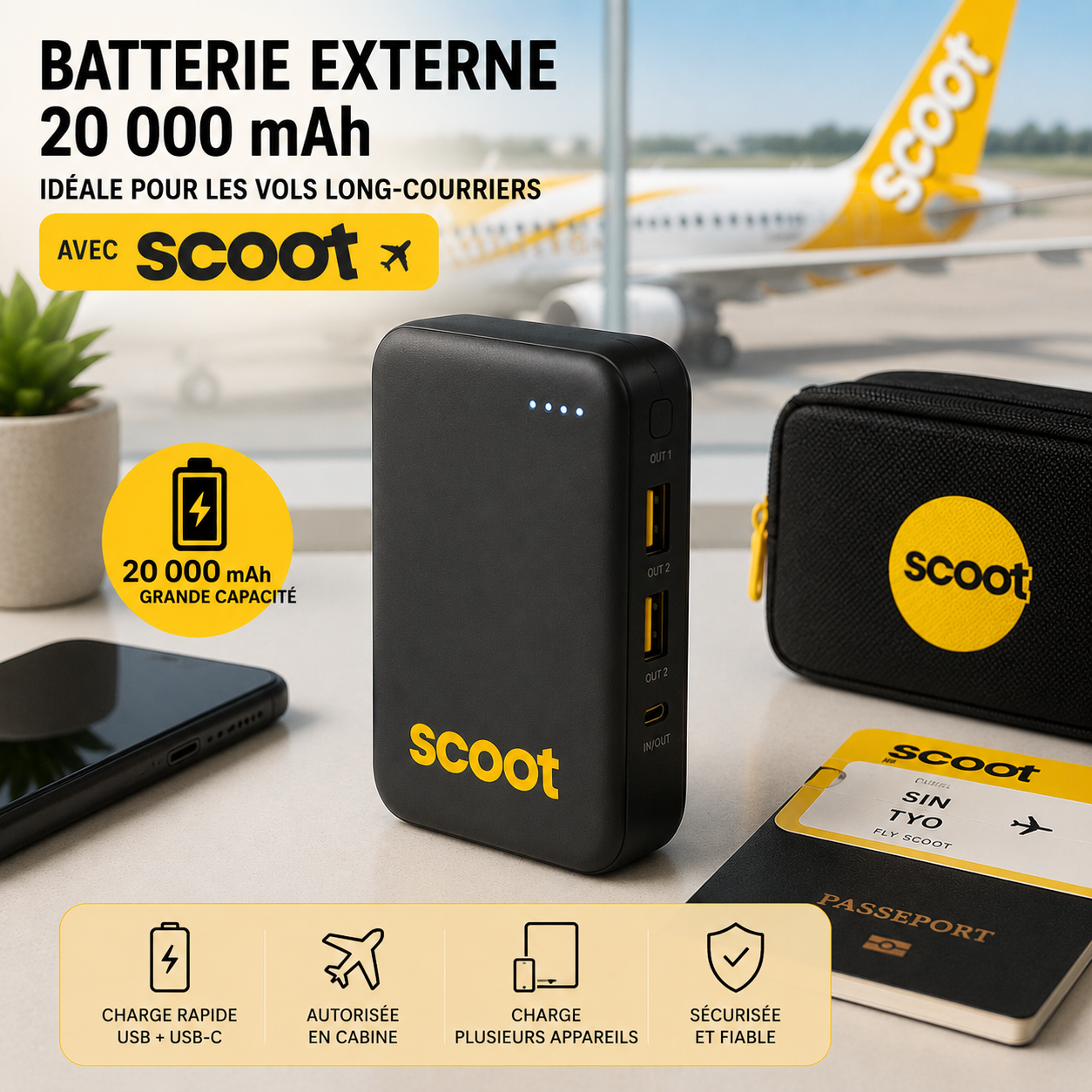 Batterie externe Scoot