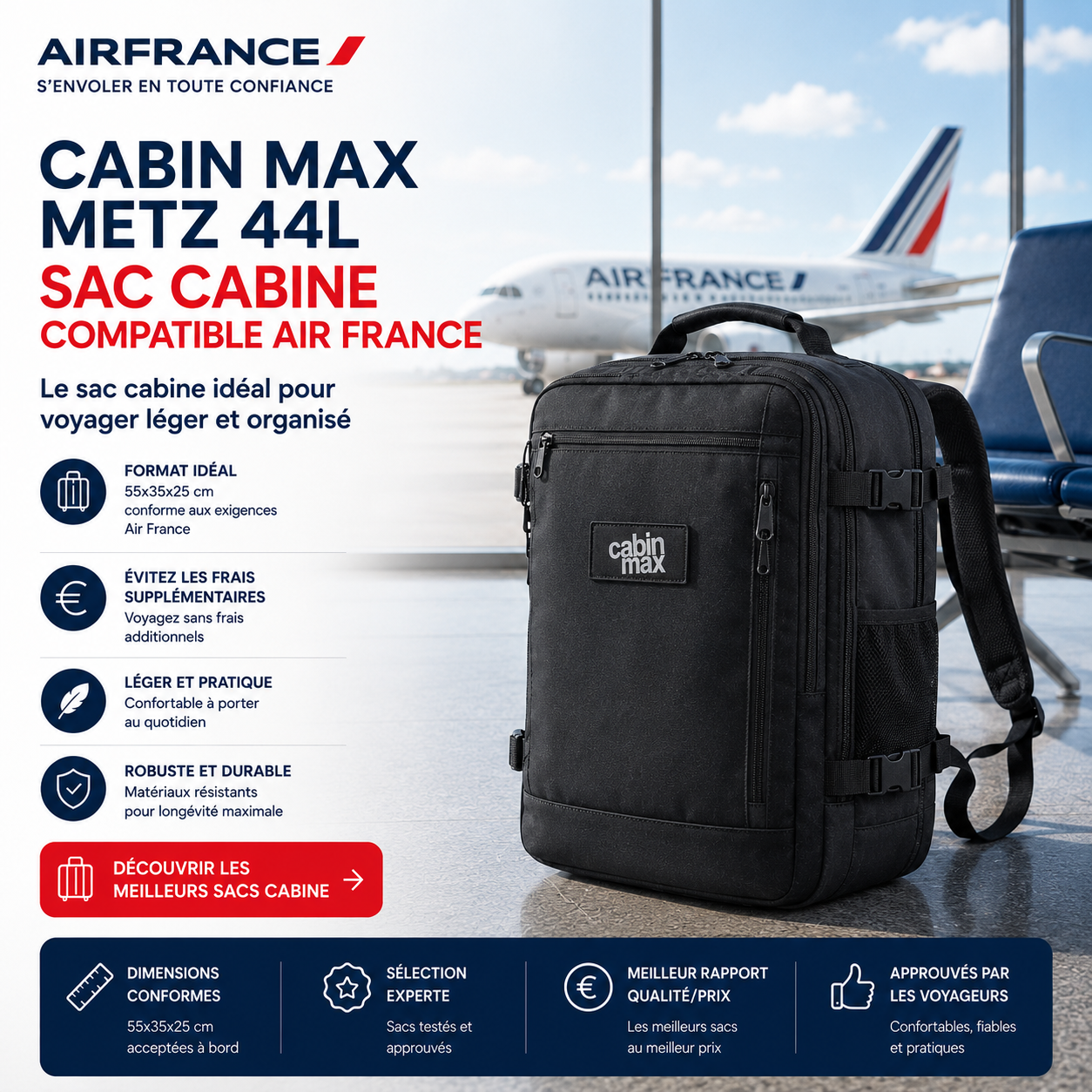 Cabin Max Metz Air France